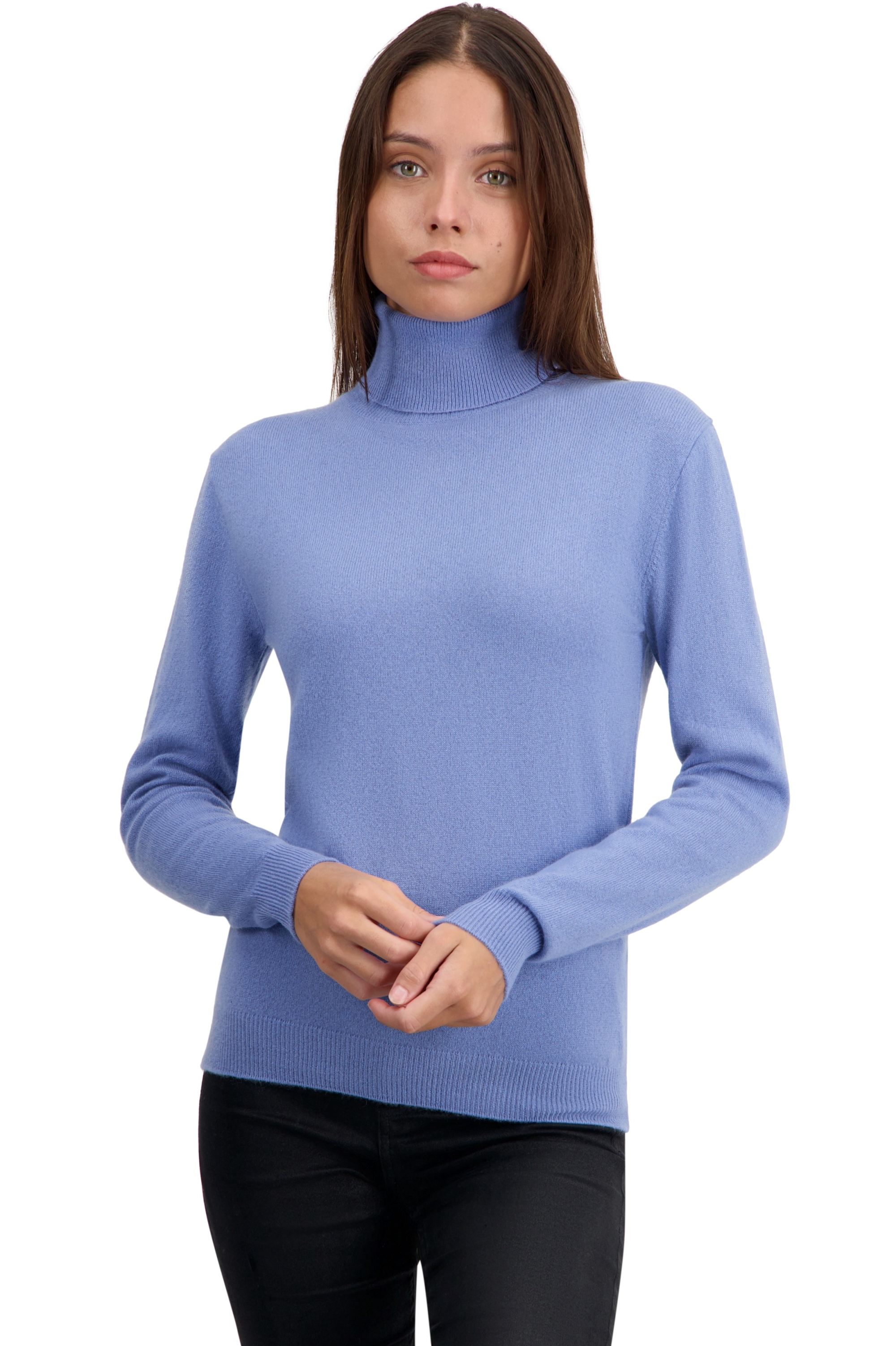 Cashmere cashmere donna essenziali low cost tale first light blue 2xl