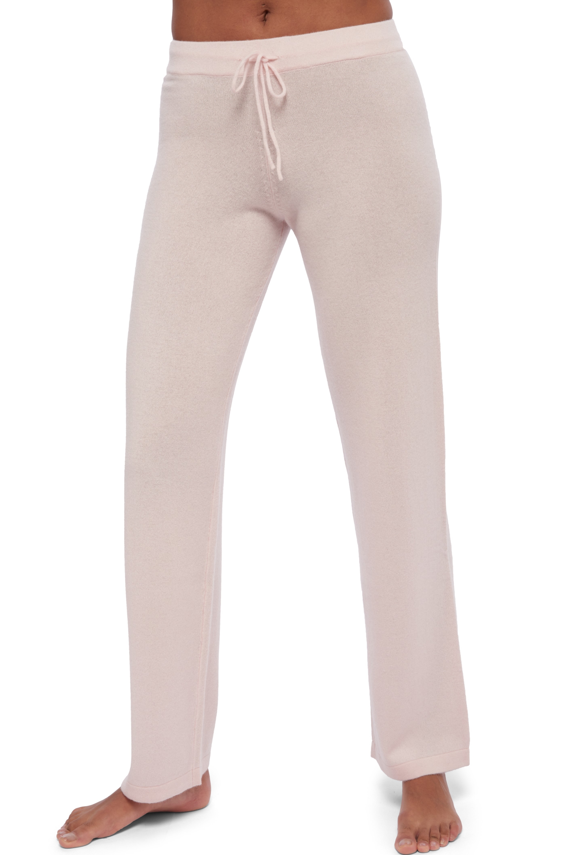Cashmere cashmere donna pantaloni leggings malice rosa pallido m