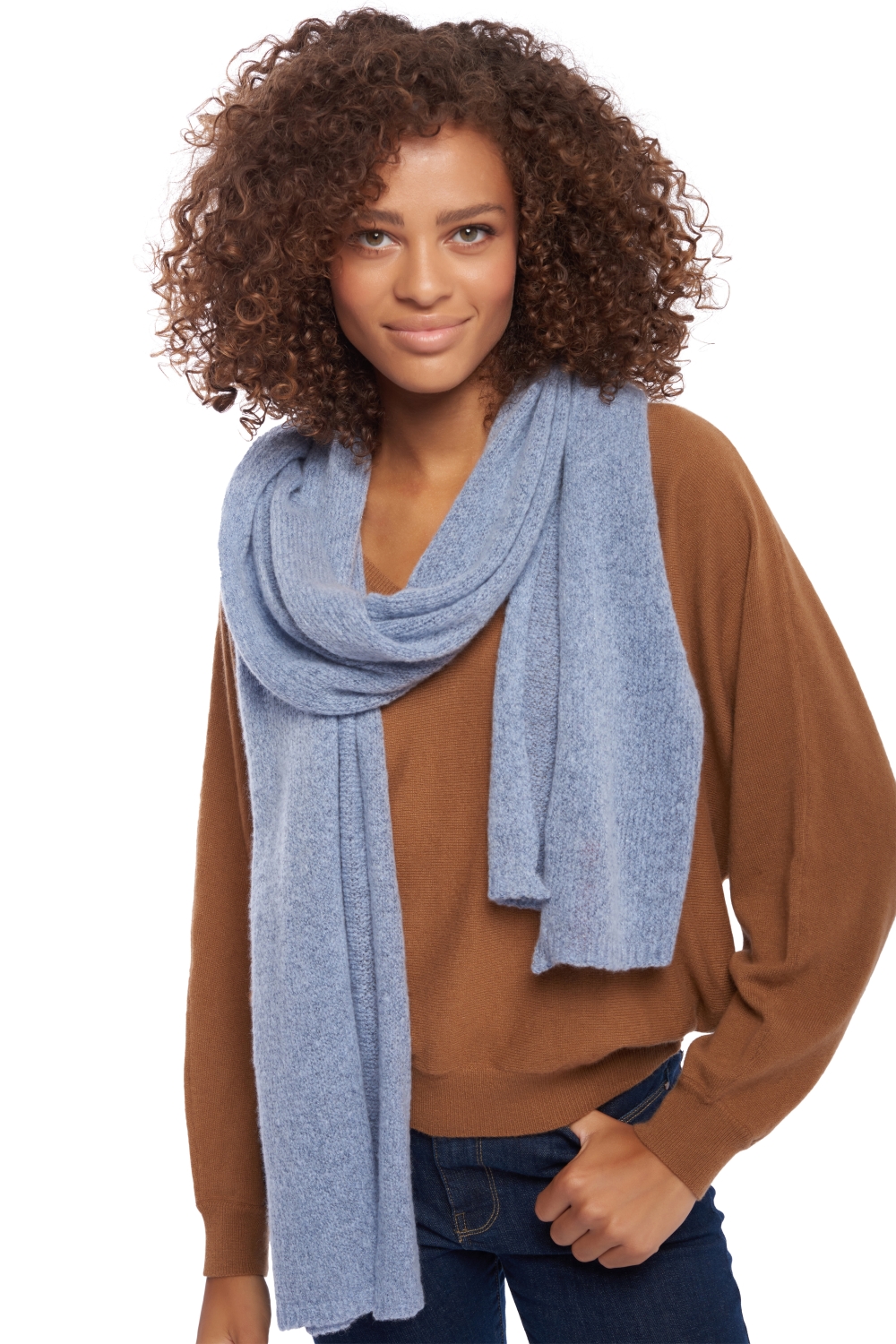 Cashmere cashmere donna sciarpe foulard byblos freeze 220 x 38 cm