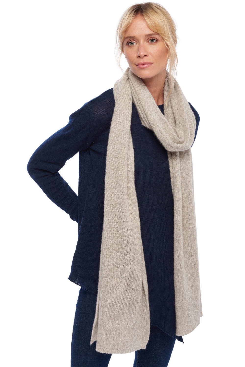 Cashmere cashmere donna sciarpe foulard byblos hazel 220 x 38 cm