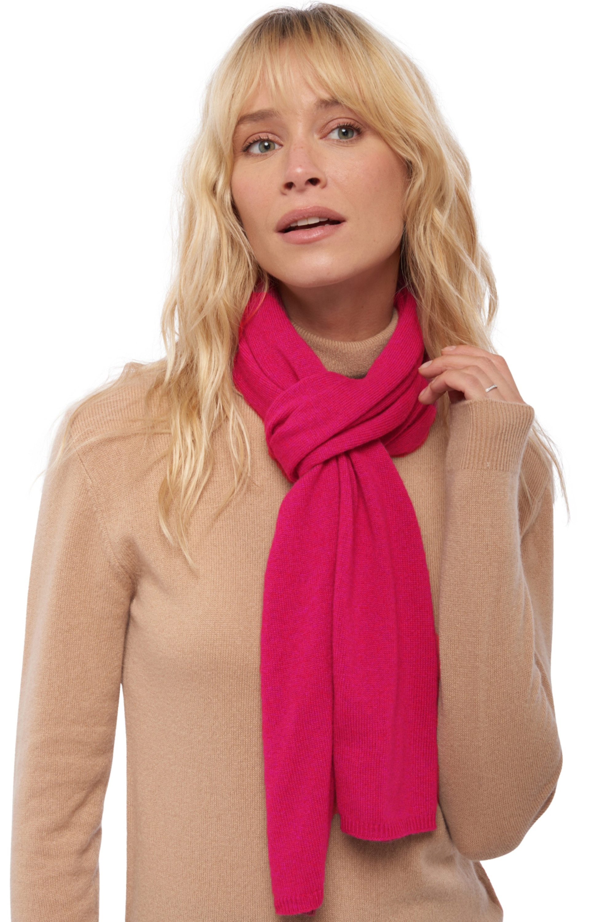 Cashmere cashmere donna sciarpe foulard ozone lipstick 160 x 30 cm